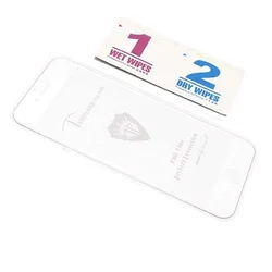 Folija za zastitu ekrana GLASS 2.5D za Iphone 7 bela
