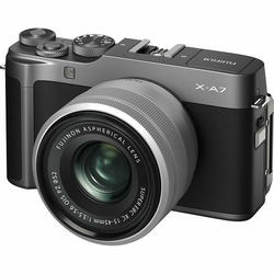 FUJIFILM X-A7 + XC 15-45mm Lens DARK SILVER