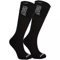 Visoke čarape za rukomet H 500 za odrasle crne