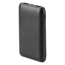 Pomoćna baterija NEUTRINO 5.000 mAh – 2 USB izlaza i Type-C/ 5V/2.1A/ crna