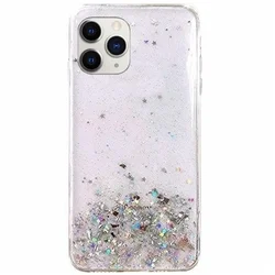 Wozinsky Star Glitter silikonska futrola za Apple iPhone 12 Pro Max - Prozirna KP8876