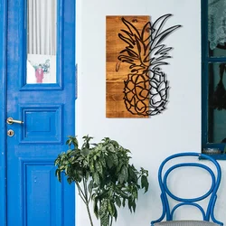 Wallity Zidna dekoracija Bahama, 42x58cm, Hrast