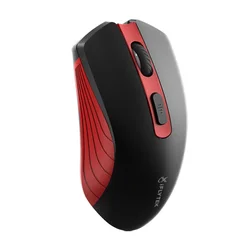 iFlytek Bežični miš, 2.4GHz, Bluetooth, Crno-crveni