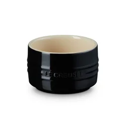 Ramekin 9 cm, 200 ml, BLACK ONYX, kamnita posoda, Le Creuset