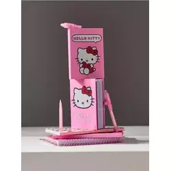 Sinsay - Set: sveska i olovka sa LED svetlom Hello Kitty - roze