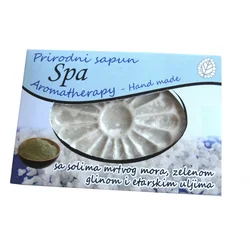 Mareea Prirodni aromaterapijski sapun sa solima i glinom Spa, 75 g