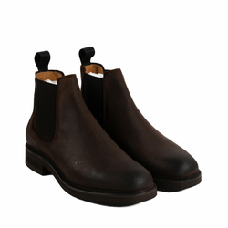 Voštane smeđe chelsea cipele Berwick Montrose — Waxed Brown - 44