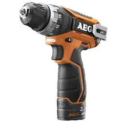 AEG AKU BUŠILICA ŠRAFILICA ULTRA KOMPAKT 12V PROLITIUM BS 12C2 LI-202C 2x2Ah