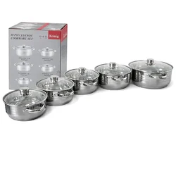 Excellent Line Jumbo Set Lonci 10 delova EL-LP5