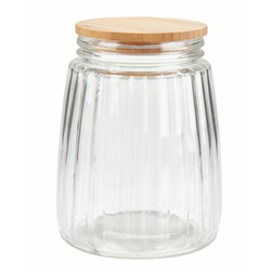 Storage jar KJETIL H17cm w/lid
