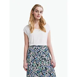 PIECES Majica Billo, bela