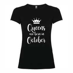 majica ženska Queens born October