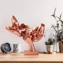 Aberto Design Dekorativna figura Yak-033, 30x32x9 cm
