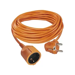 Produžni kabl pvc narandžasti 1 šuko utičnica 10m emos p01210r ( 3807 )
