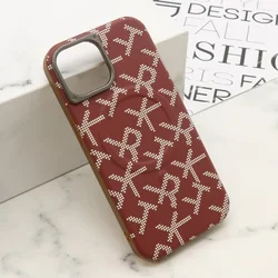 Magsafe Futrola monogram za iphone 15 (6.1) crvena ( F125068 )
