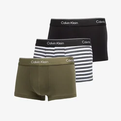 Bokserice Calvin Klein Low Rise Trunk 3-Pack Beige S