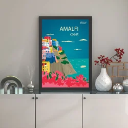Wallity Uokvirena slika Amalfi, 35x45 cm