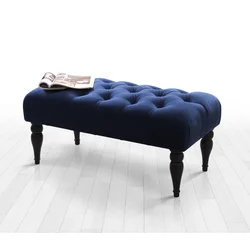 Atelier del Sofa Trpezarijska klupa Missus 92x43x48cm Teget