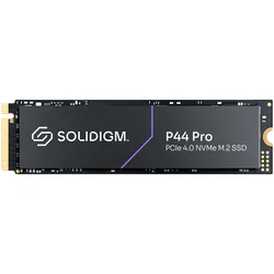 Solidigm™ P44 Pro Series (512GB, M.2 80mm PCIe x4, 3D4, QLC) Generic Single Pack, MM# AA000006N, EAN: 840307300294