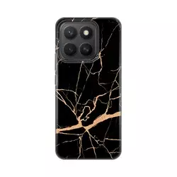 Silikonska maska za Honor X8c Print, All Black