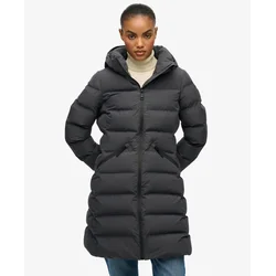 SUPERDRY CITY MID PADDED ŽENSKA JAKNA EBONY