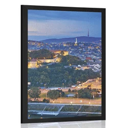 Plakat večer v Bratislavi - 40x60 no frame