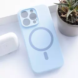 Maska Mag Case PureTone za iPhone 16 Pro svetlo plava