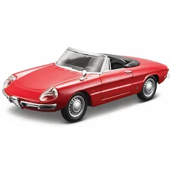 Bburago 1:32 Alfa Romeo Spider (1966) Rdeča