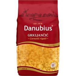DANUBIUS Testenina Grkljančić rebro 400g