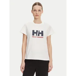 Helly Hansen Majica Logo 54593 Bela Regular Fit
