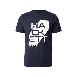 Hackett London Majica  mornarska / bela