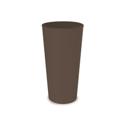 Saksija melrose glamour okr. vis. 30x57h moka