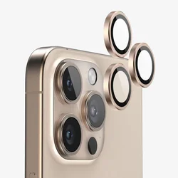 TOP SHOCK Zastita za kameru za iPhone 16 Pro/iPhone 16 Pro Max, Zlatne boje