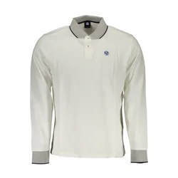 NORTH SAILS POLO LONG SLEEVE MAN WHITE