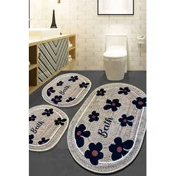 Lessentiel Maison Set prostirki za kupatilo Moole, 3 Komada, Šarena