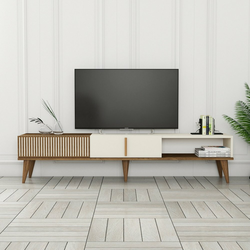 HANAH HOME Milan Alt Walnut Cream