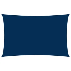 Jedro protiv sunca od tkanine Oxford pravokutno 5 x 8 m plavo