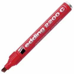 Marker permanentni 1-5mm klinasti vrh edding 2200 c crveni