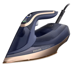 Philips DST8050/20 glačalo Pegla na paru SteamGlide Elite stopalo 3000 W Plavo, Zlatno