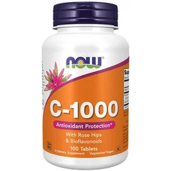 NOW Vitam C 1000 tabele, 100 komada
