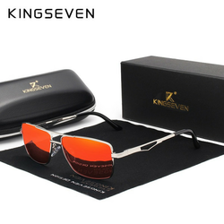 KINGSEVEN Naočare za sunce N7906 srebrne