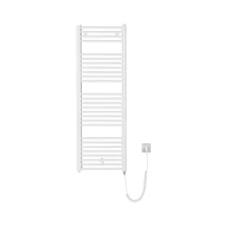 Aqualine - Kupatilski električni radijator DIRECT-E 400W/230V 132 cm bela