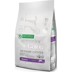 NATURES PROTECTION Suva hrana namenjena ishrani štenaca bele i svetle boje dlake 1.5kg