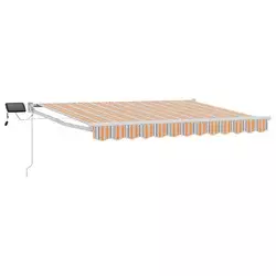 Ručna zlačivna tenda s LED diodama 3 x 2,5 m