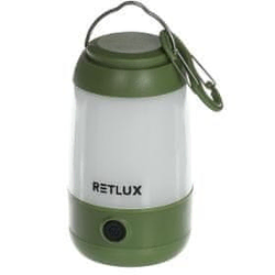 Retlux - prenosna LED lampa, prigušiva, LED/3W/3xAAA, zelena