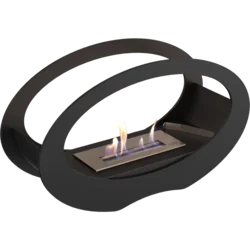 Kratki BIO KAMIN ECHO/CZARNY/TUV