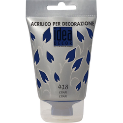 Maimeri Idea Decor Akrilna barva Cyan 110 ml 1 kos