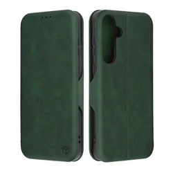 Techsuit Safe Wallet Plus preklopna futrola za Samsung Galaxy A55 5G – tamno zelena