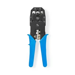 CCGB89510BU Klesta za krimpovanje CAT5, CAT5e, CAT6, CAT6a, RJ10, RJ11, RJ45, Secenje + skidanje