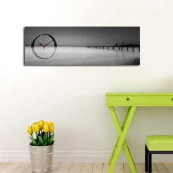 Opviq Zidni sat 30x90cm Šareni